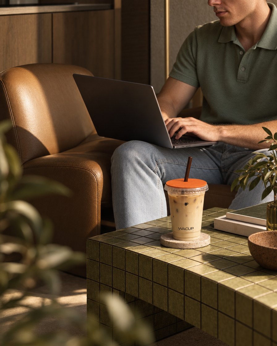 The lounge, laptop hour
