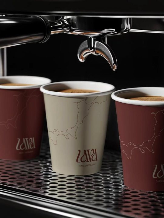 Red · branded cups (reference)